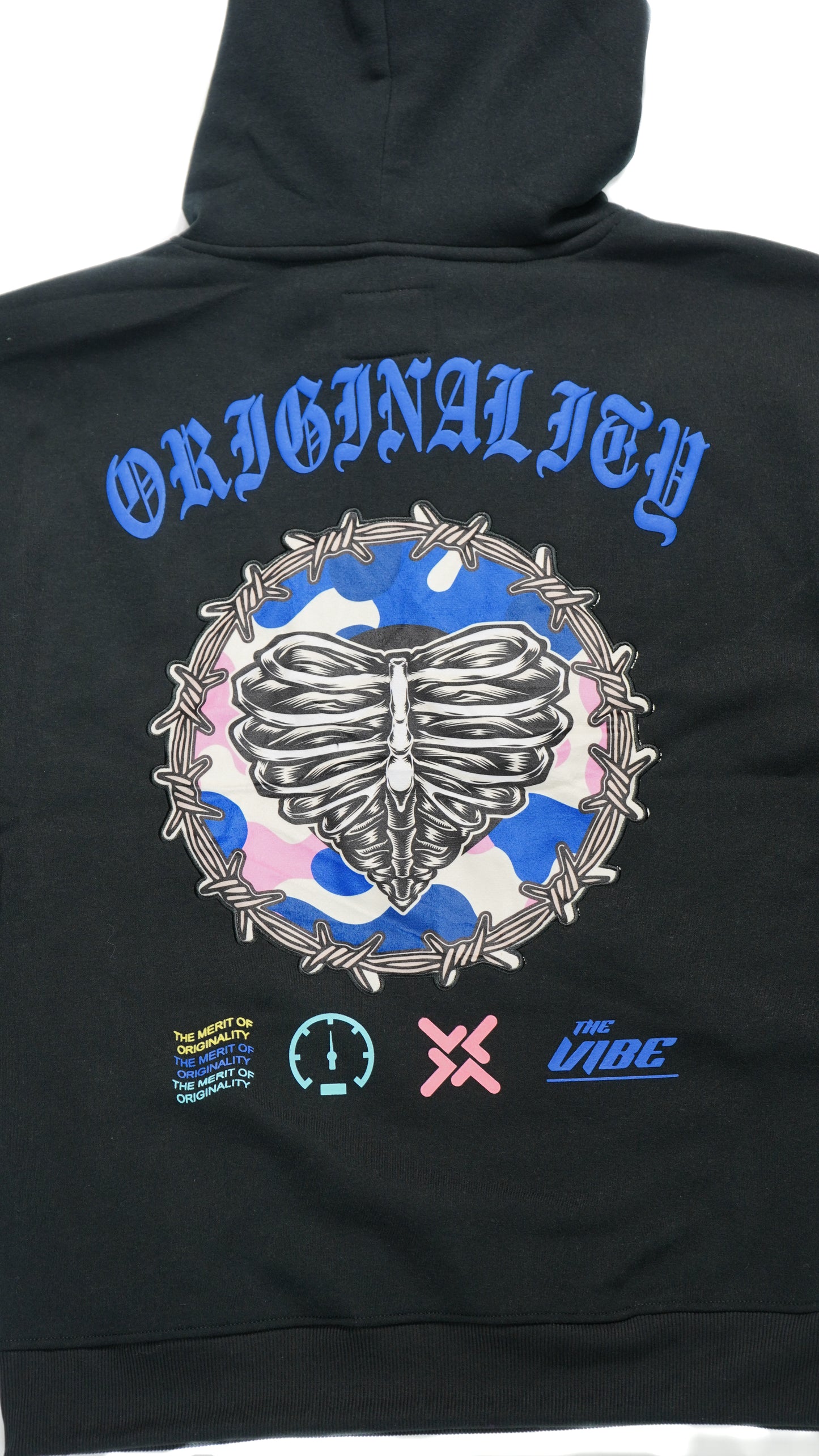 B&M ORIGINALITY HOODIE - BLACK