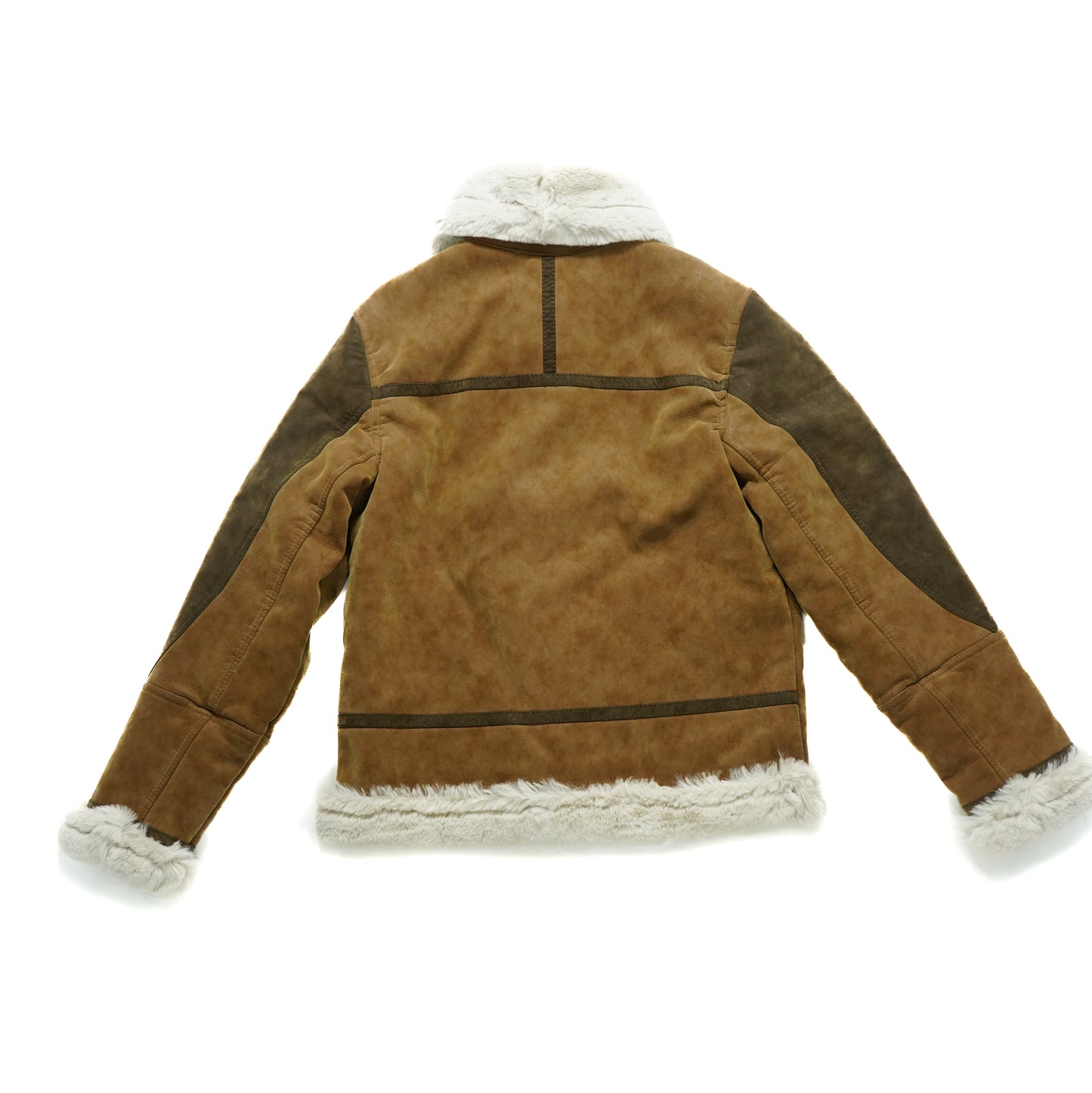 JORDAN CRAIG FUR WINTER JACKET - BEIGE/BROWN