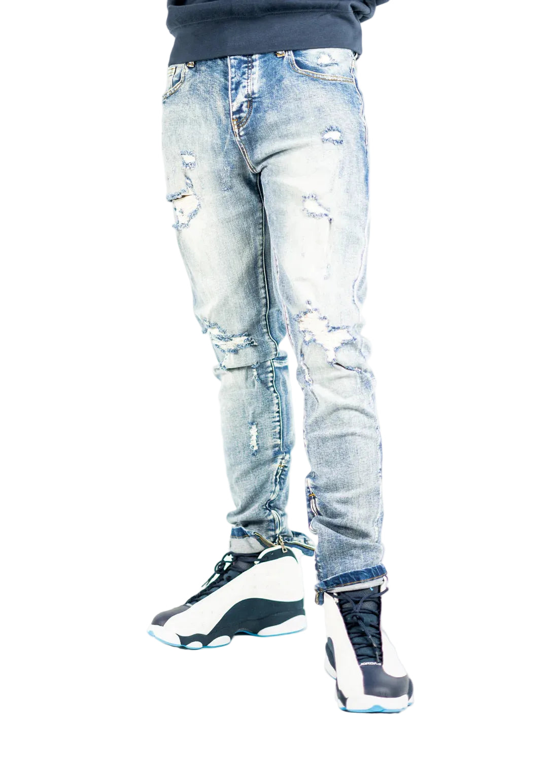 UBUNTU GENESIS JEANS - FADED BLUE