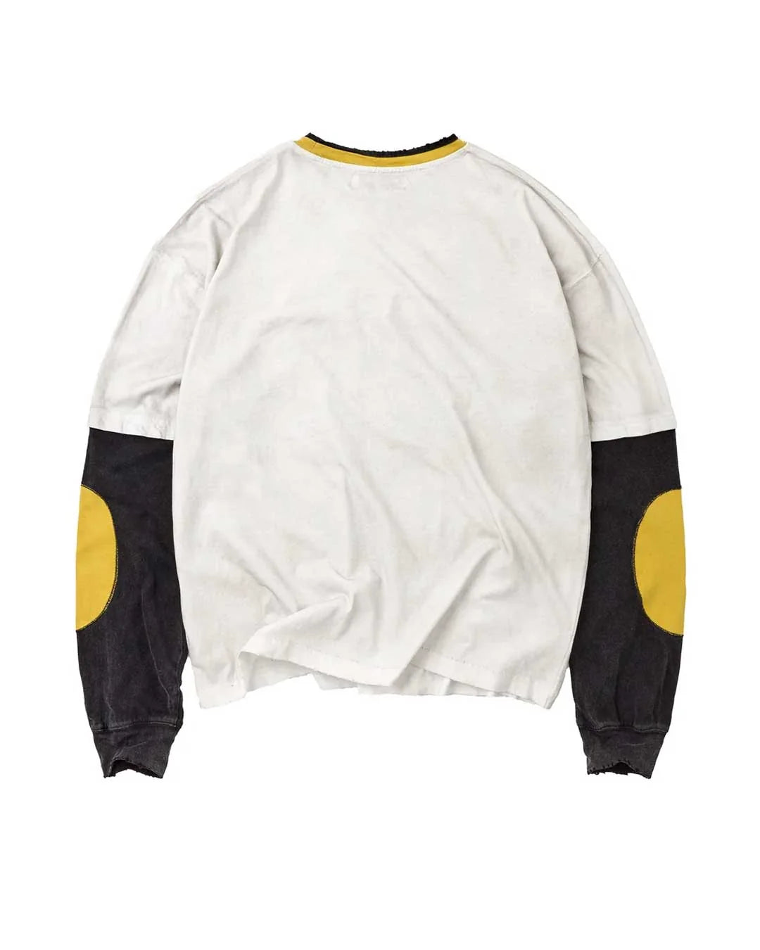 VALE FOREVER DOG YARD LAYERED L/S TEE WHITE