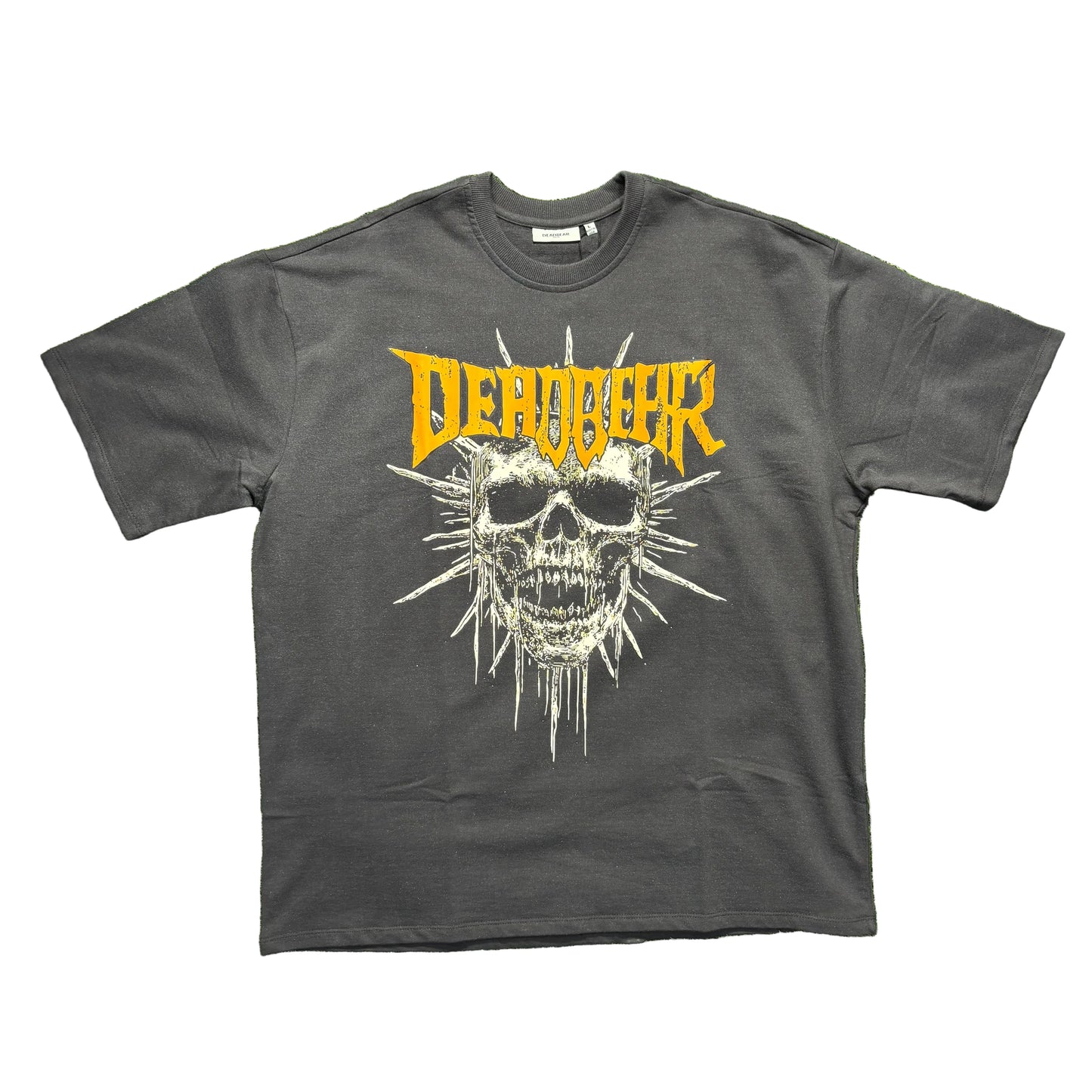 DEADBEAR ORANGE SKULL TEE