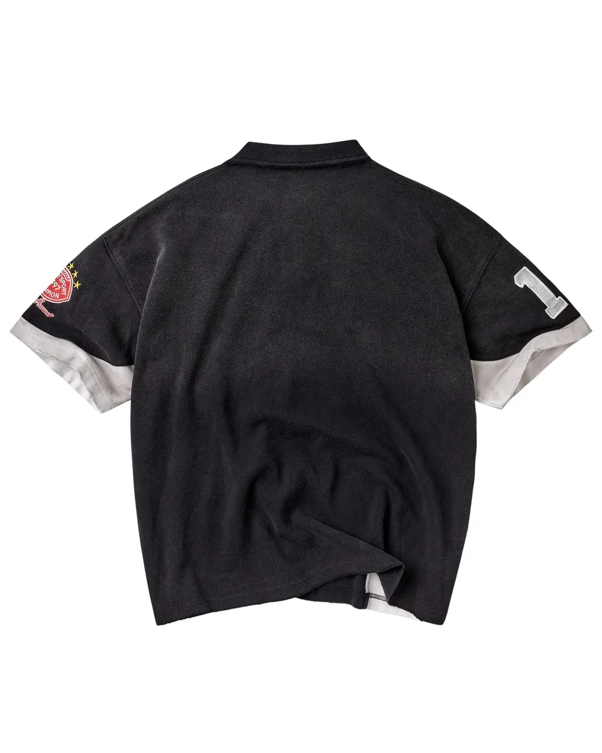 VALE FOREVER SHANGHAI POLO TEE BLACK