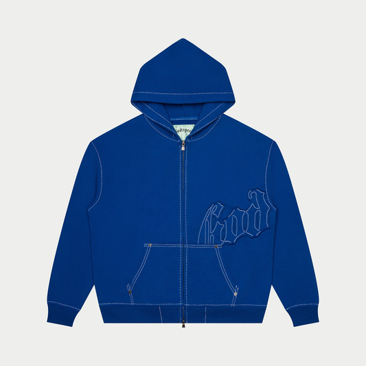 GODSPEED OG LOGO SWEATSUIT STITCHED BLUE