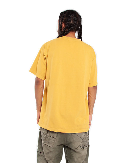 KYLIE JENNER HEAVY TEE - MUSTARD/YELLOW