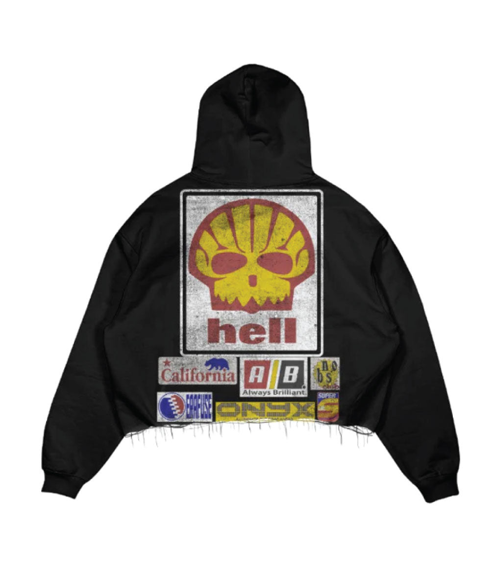 RAD BOYZ CIRCUIT HOODIE - BLACK