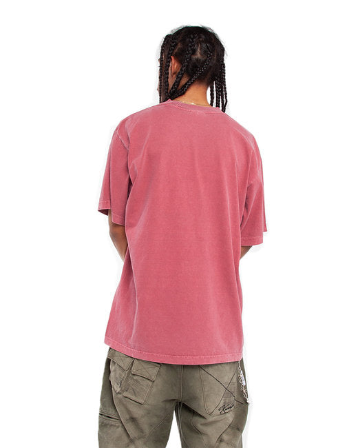 DOJO CAT HEAVY TEE - CLAY RED