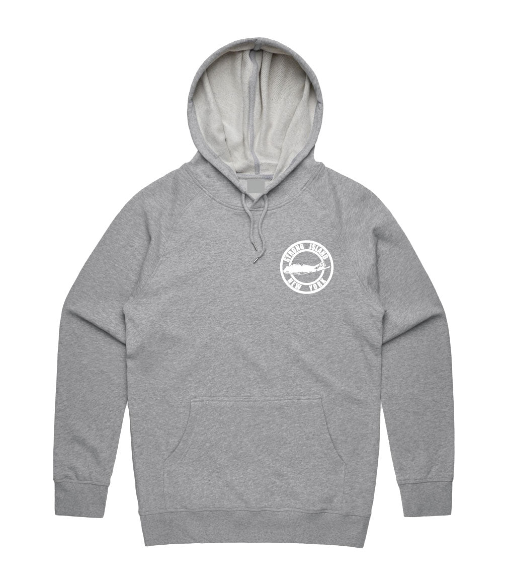 STRONG ISLAND SIGNATURE HOODIE - GREY