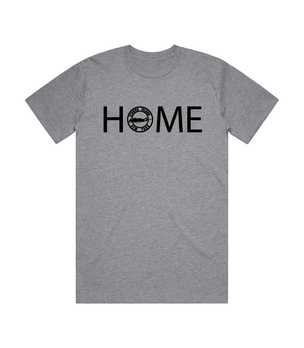 STRONG ISLAND HOME TEE - GREY