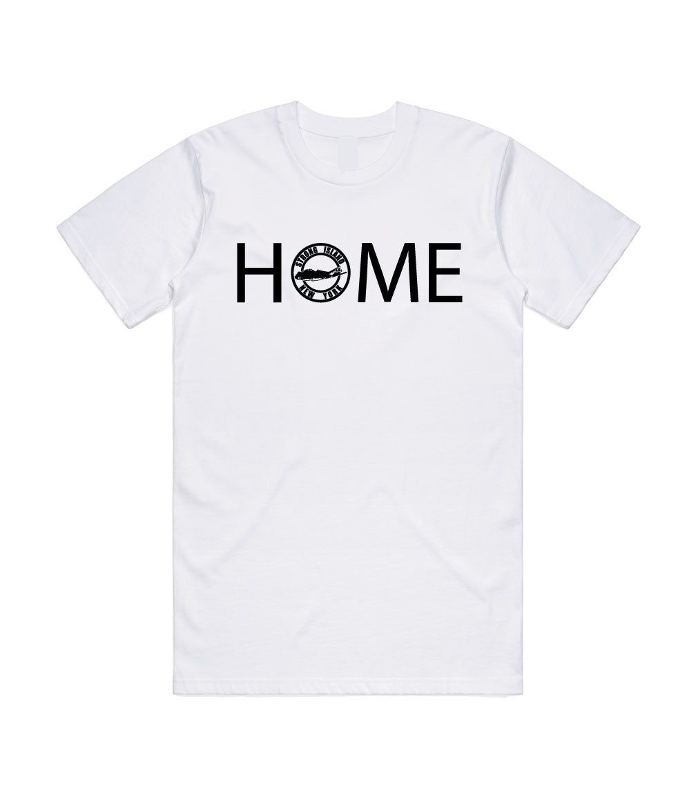 STRONG ISLAND HOME TEE - WHITE