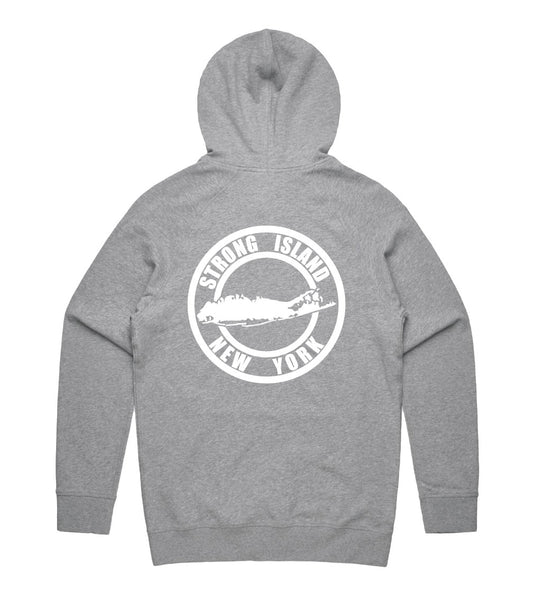 STRONG ISLAND SIGNATURE HOODIE - GREY