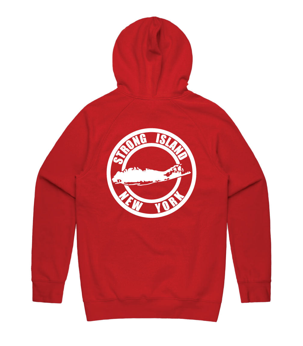 STRONG ISLAND SIGNATURE HOODIE - RED