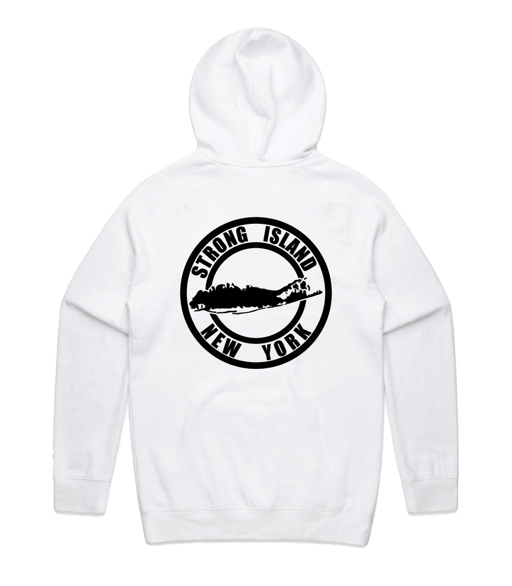 STRONG ISLAND SIGNATURE HOODIE - WHITE
