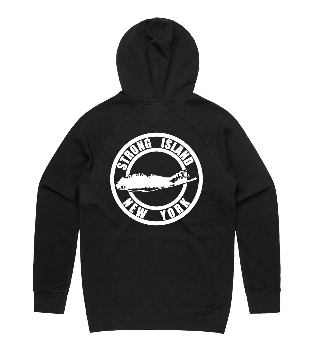 STRONG ISLAND SIGNATURE HOODIE - BLACK