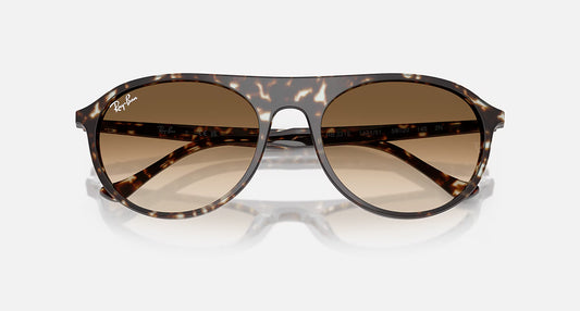 RAYBAN - Polished Havana Yellow Turtle W/Clear Gradient Brown