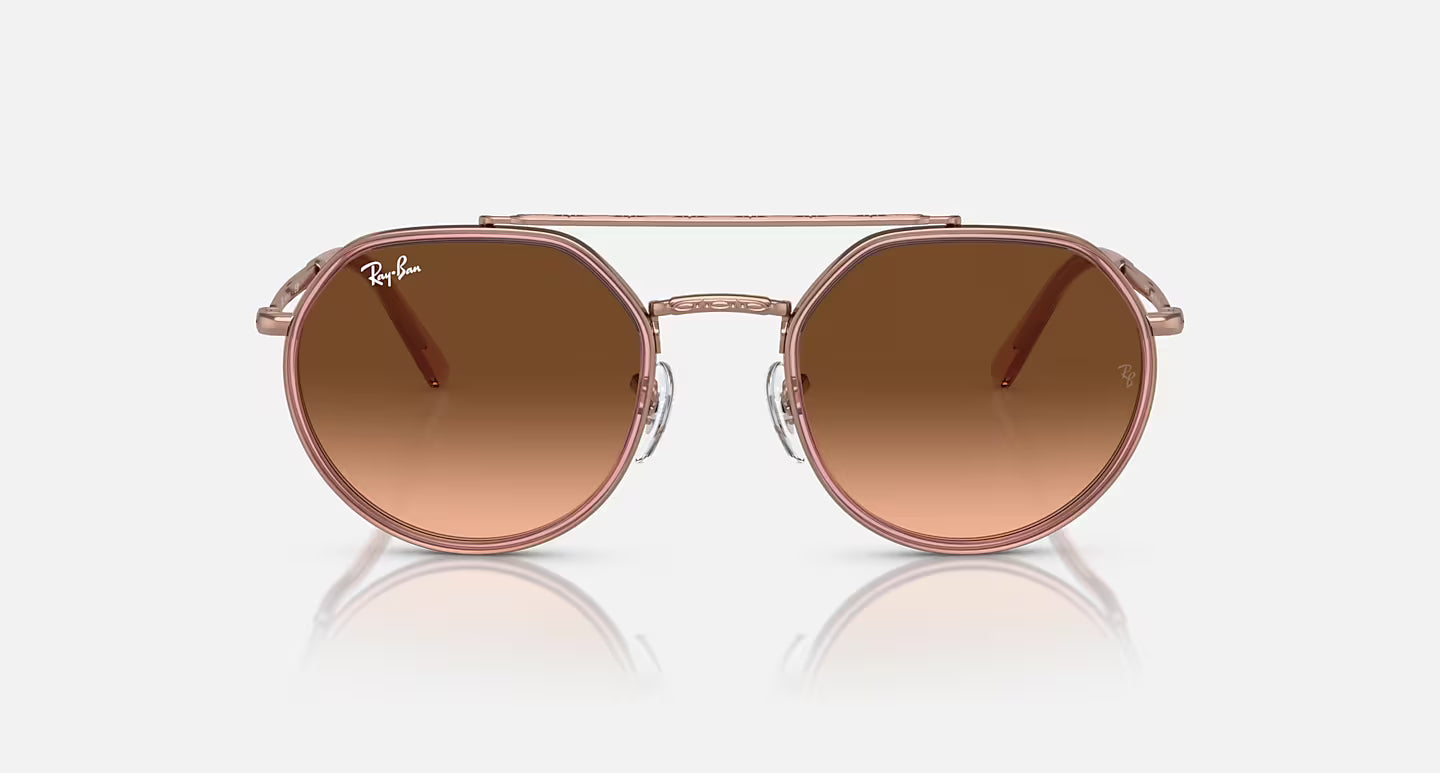 RAY-BAN POLISHED COPPER W/PINK GRADIENT BROWN