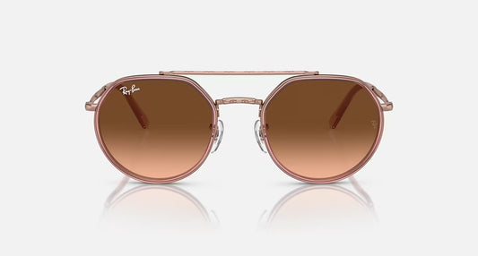 RAY-BAN POLISHED COPPER W/PINK GRADIENT BROWN