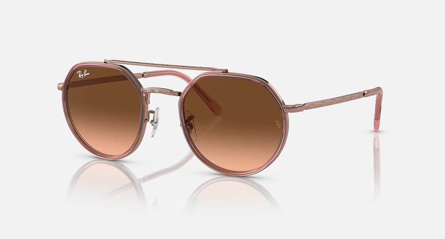 RAY-BAN POLISHED COPPER W/PINK GRADIENT BROWN