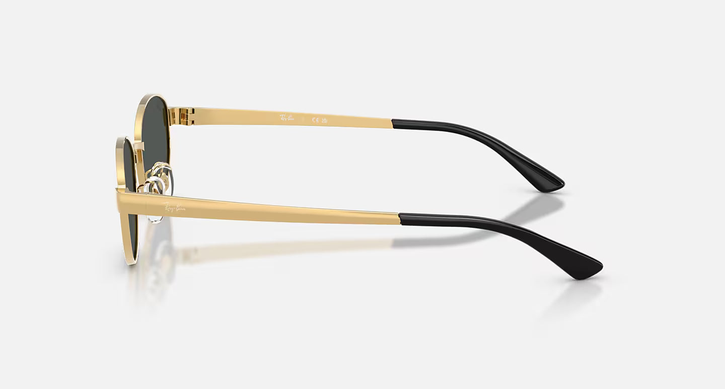 RAY-BAN ARISTA GOLD W/DARK GREY LENS