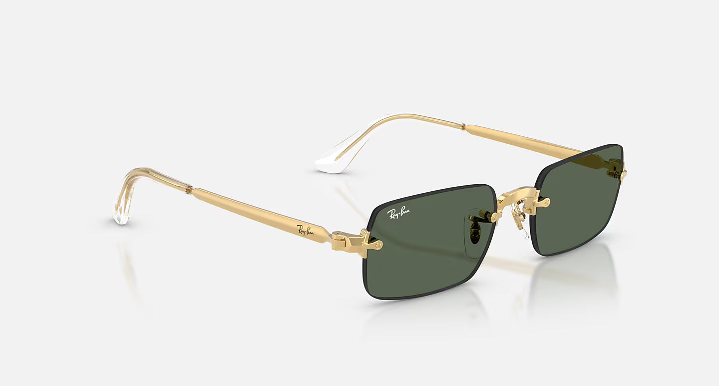 ASAP ROCKY x RAY BAN - Arista Gold Frame w/Dark Green Lens