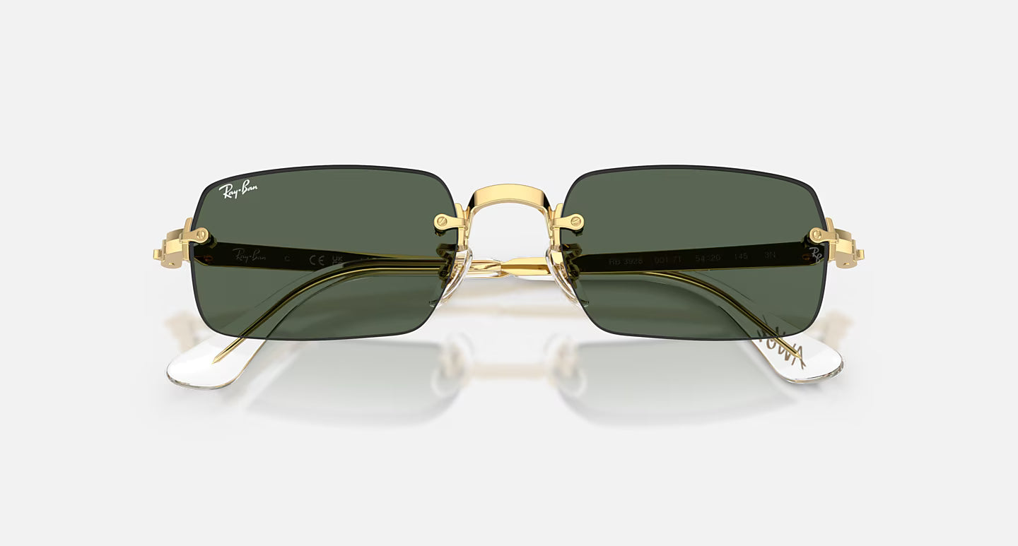 ASAP ROCKY x RAY BAN - Arista Gold Frame w/Dark Green Lens
