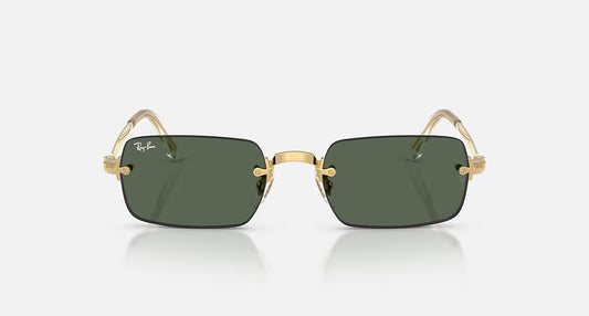 ASAP ROCKY x RAY BAN - Arista Gold Frame w/Dark Green Lens