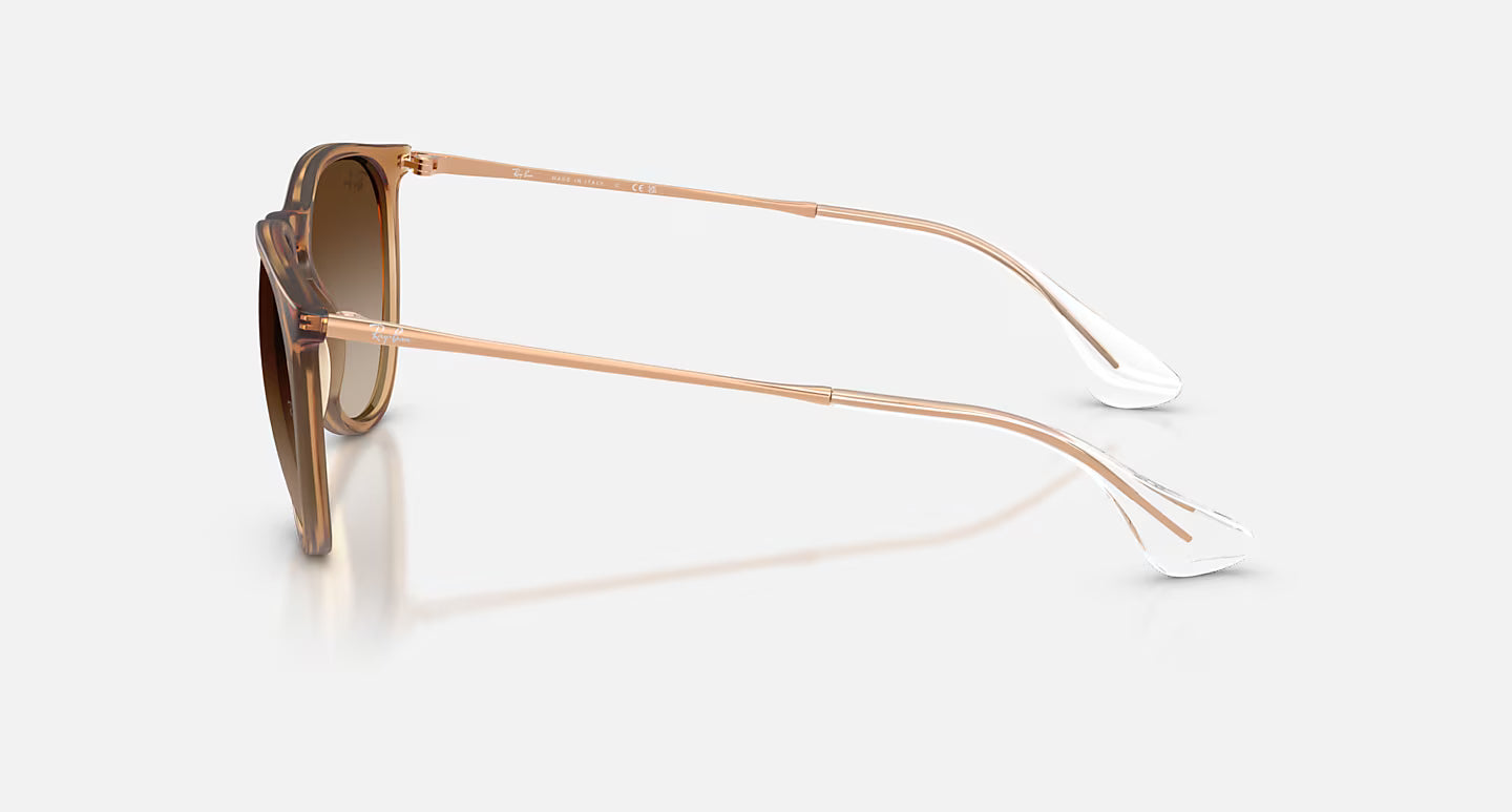 RAY-BAN ERIKA RUBBER BEIGE W/GRADIENT BROWN