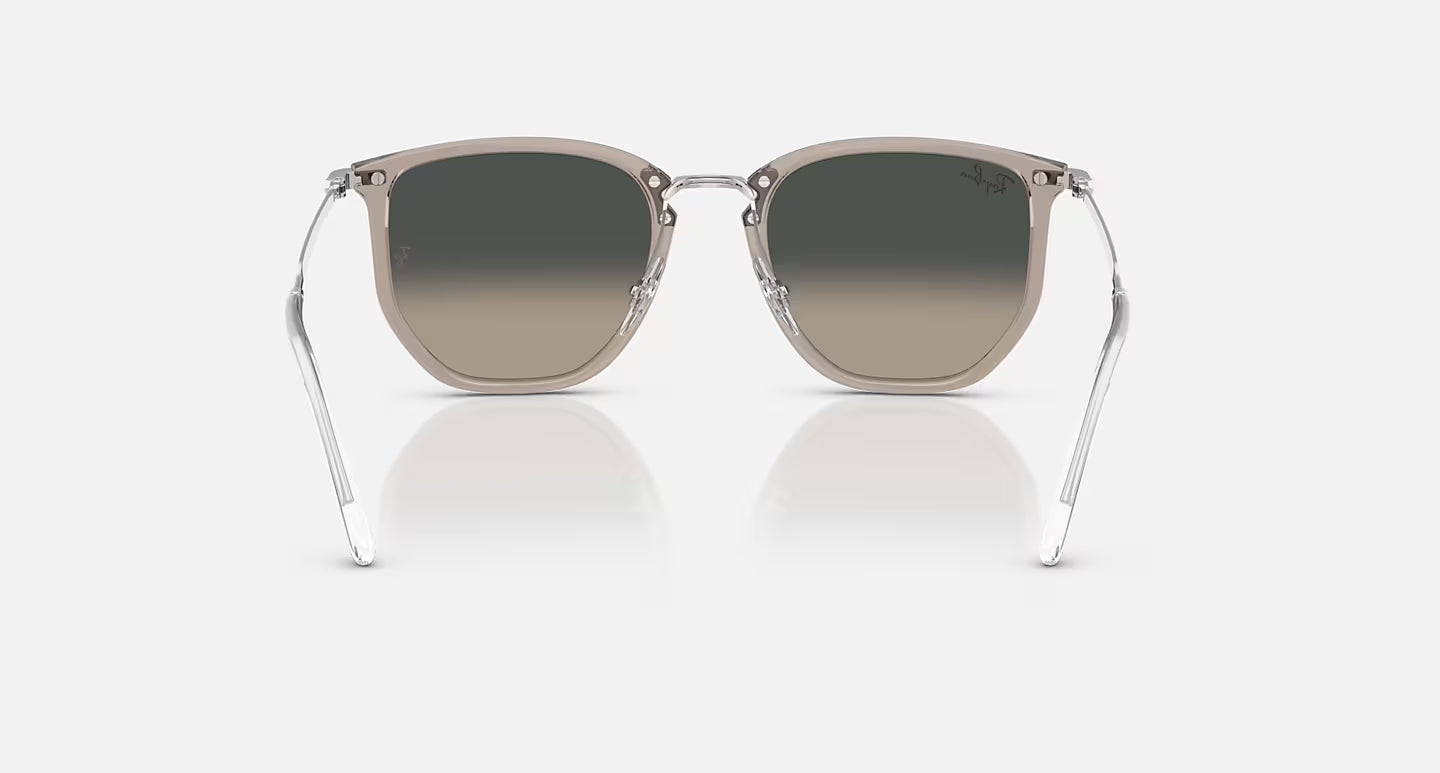 RAYBAN Polished Transparent Grey Gradient Unisex