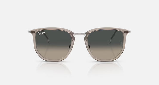 RAYBAN Polished Transparent Grey Gradient Unisex