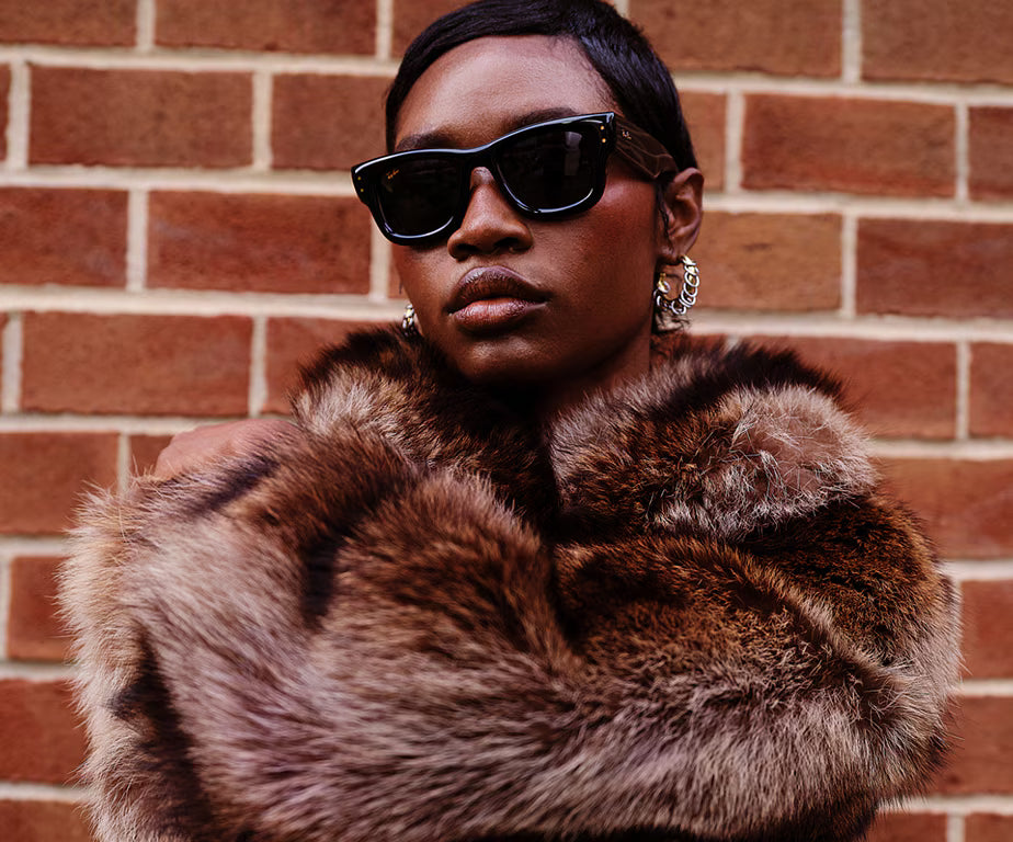 RAYBAN x Asap Rocky Wayfarer Puffer- BLACK