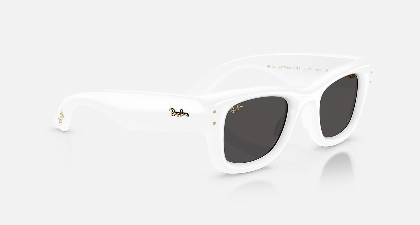 Ray ban x Asap Rocky Wayfarer Puffer size 50 WHT/ULTRA BLK