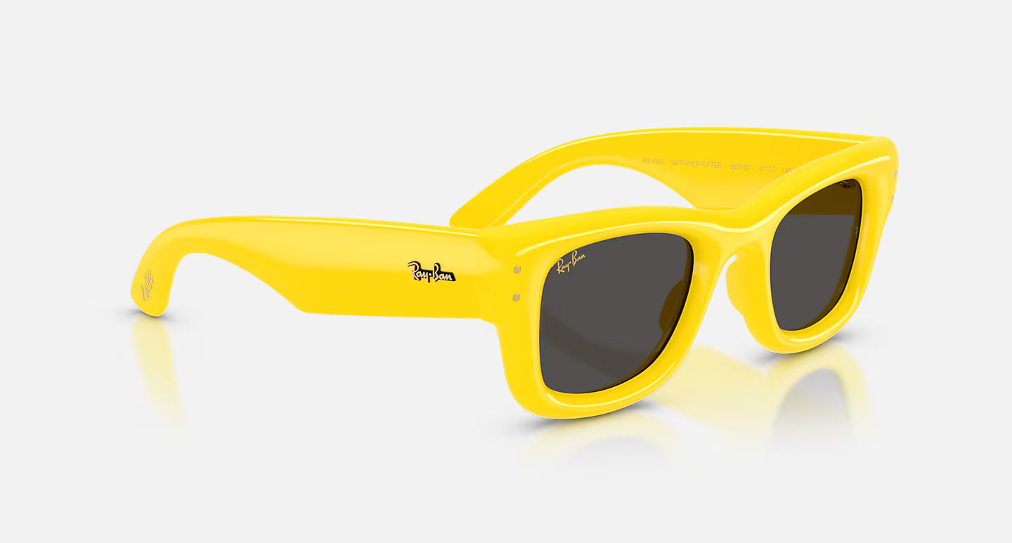 Ray ban x Asap Rocky Wayfarer Puffer size 50 YELLOW W/ULTRA BLK