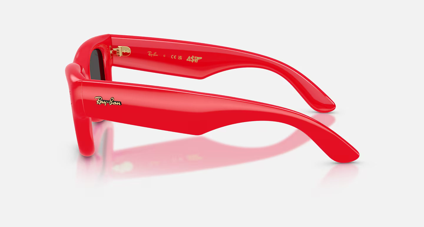 RAYBAN x Asap Rocky Wayfarer Puffer- RED