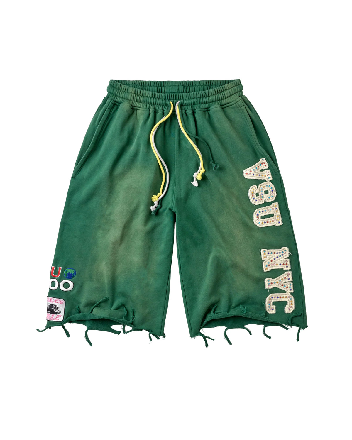 VSU 3/4 SHORTS [GREEN]