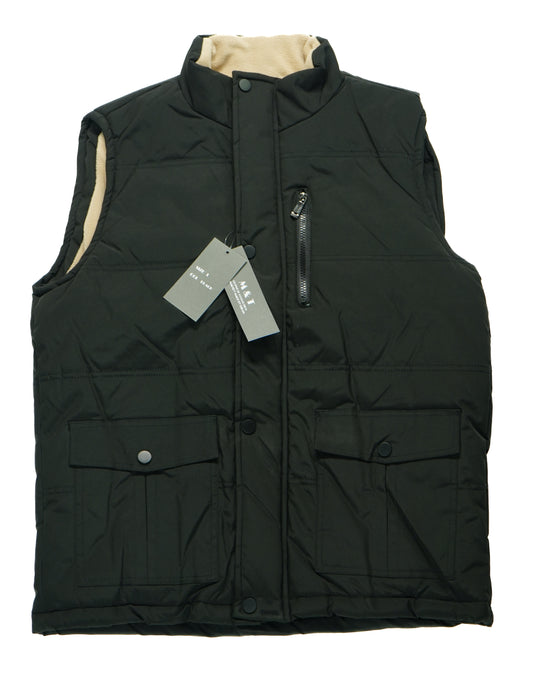 PUFFER VEST - BLACK