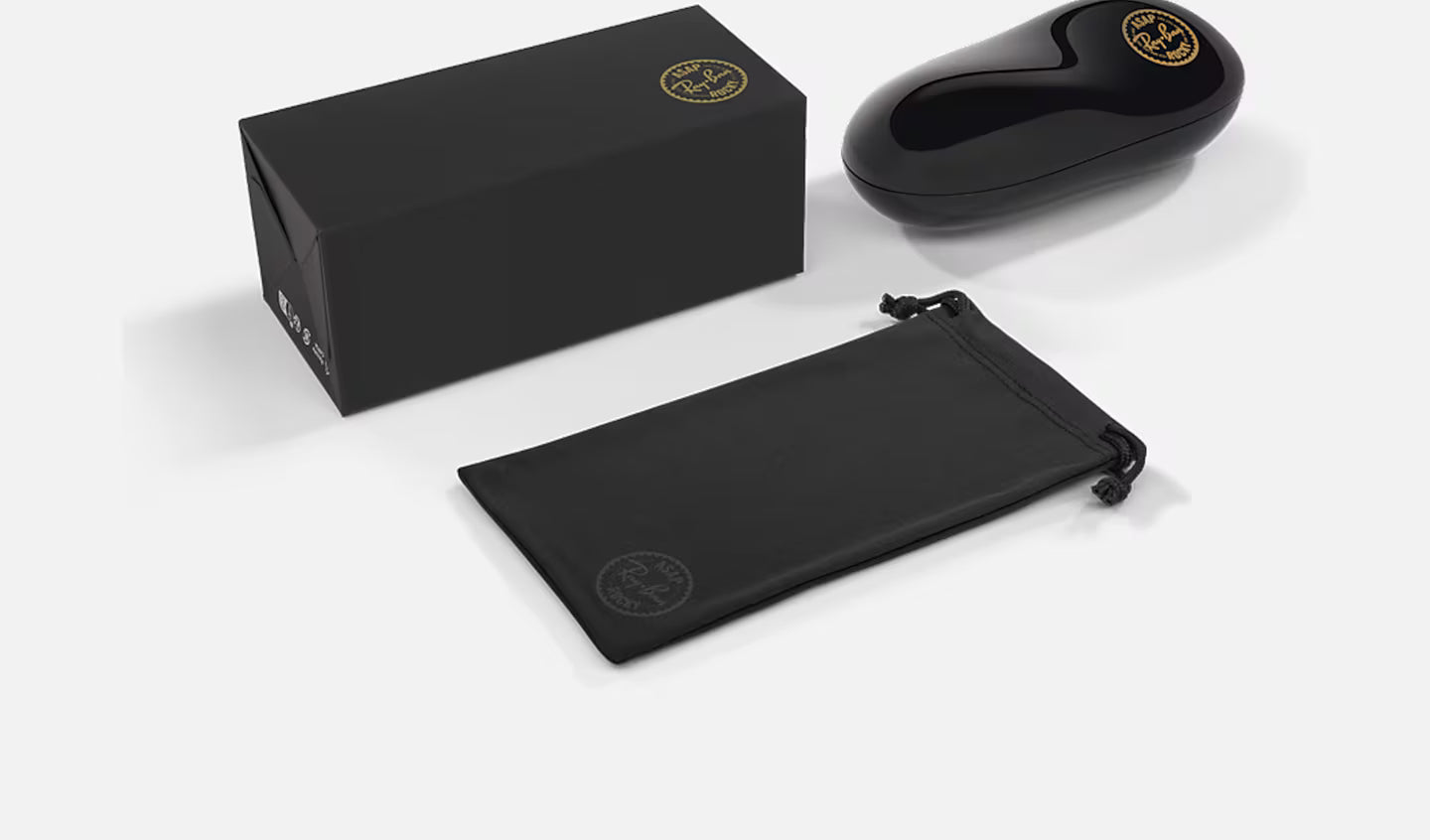 Ray ban x Asap Rocky Wayfarer Puffer size 50 YELLOW W/ULTRA BLK