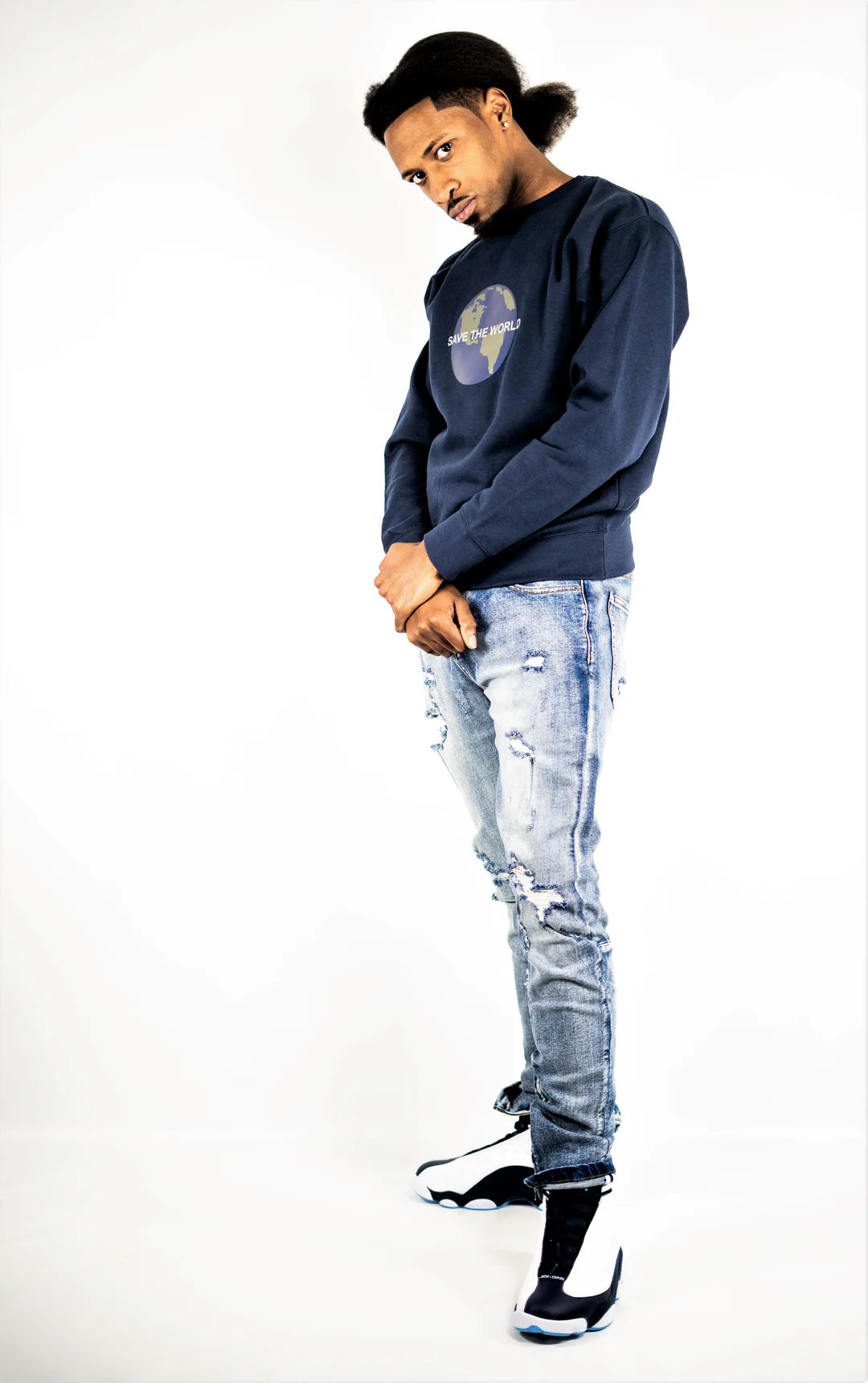UBUNTU GENESIS JEANS - FADED BLUE