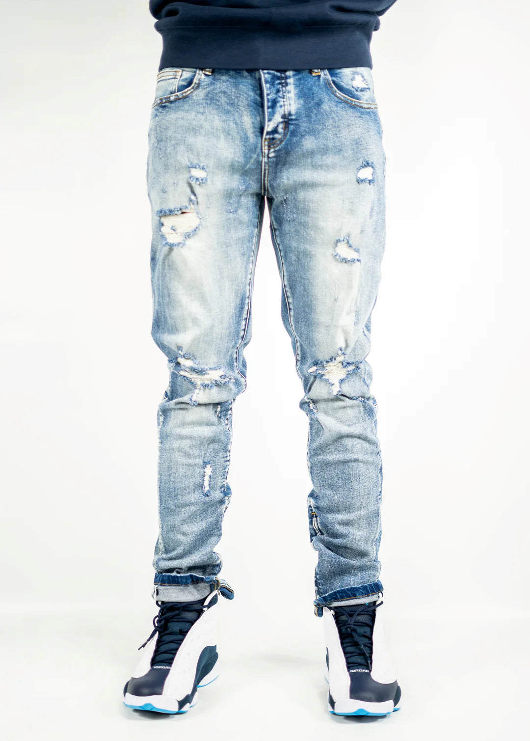 UBUNTU GENESIS JEANS - FADED BLUE