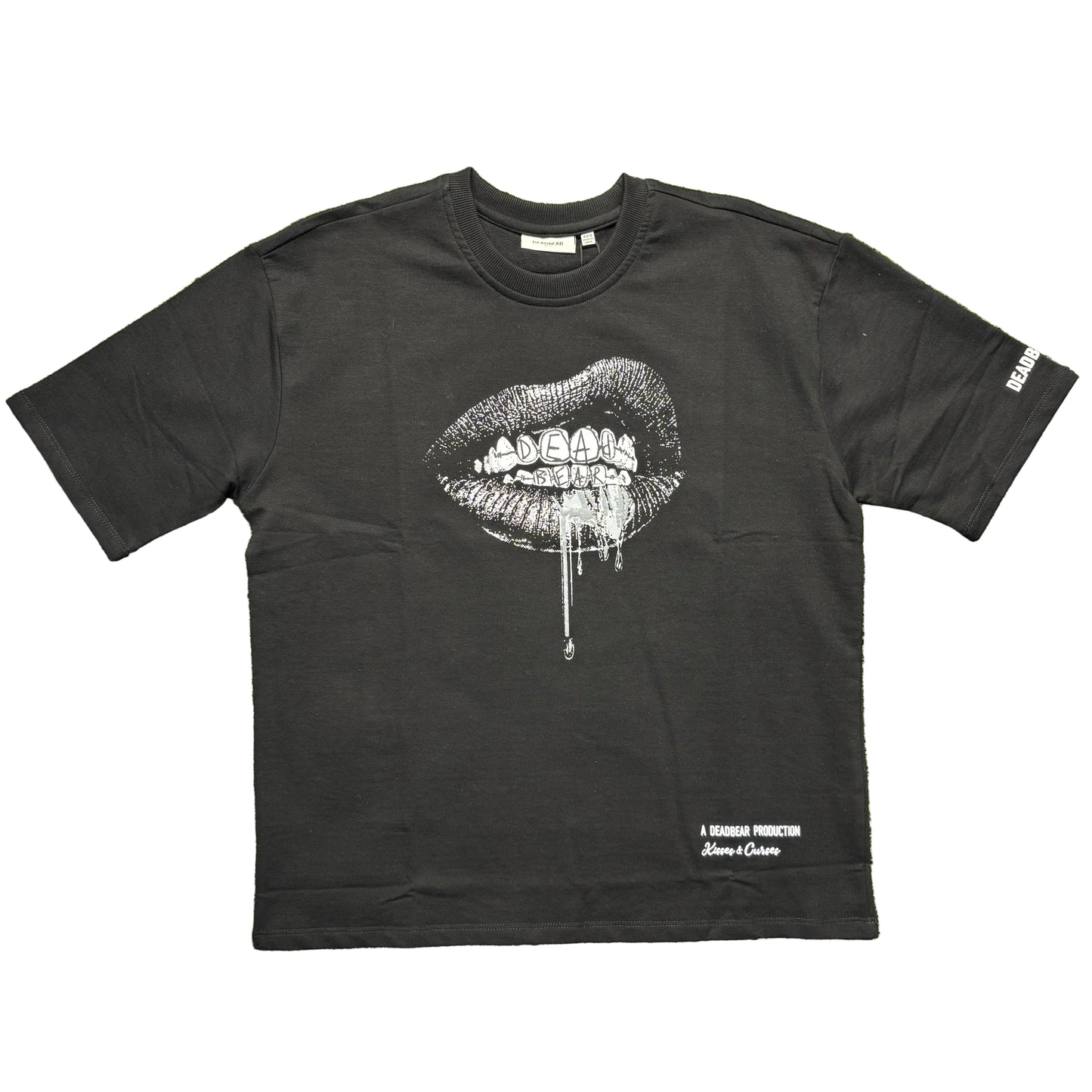 DEADBEAR KISSES AND CURSES TEE