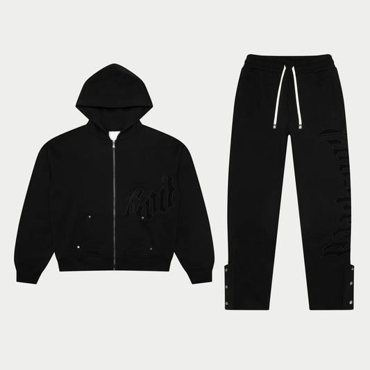 GODSPEED OG LOGO SWEATSUIT BLACK