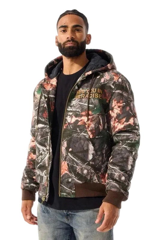 JORDAN CRAIG PARADISE HOODED WORK JACKET - CAMO