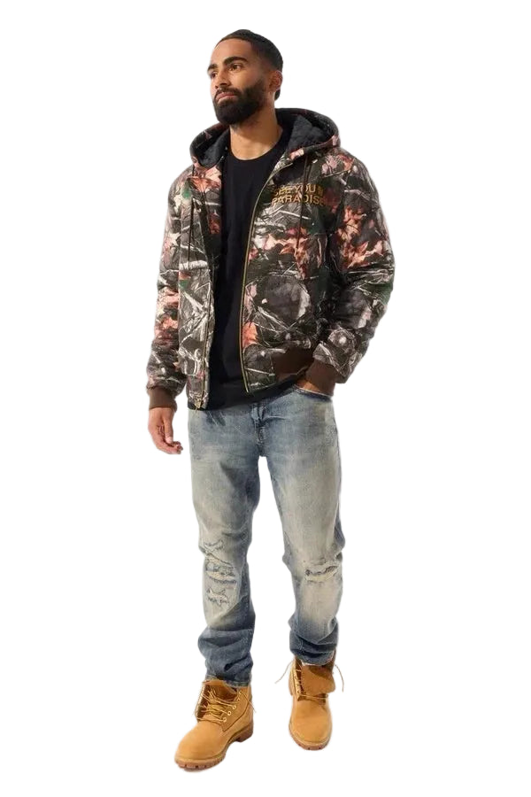 JORDAN CRAIG PARADISE HOODED WORK JACKET - CAMO