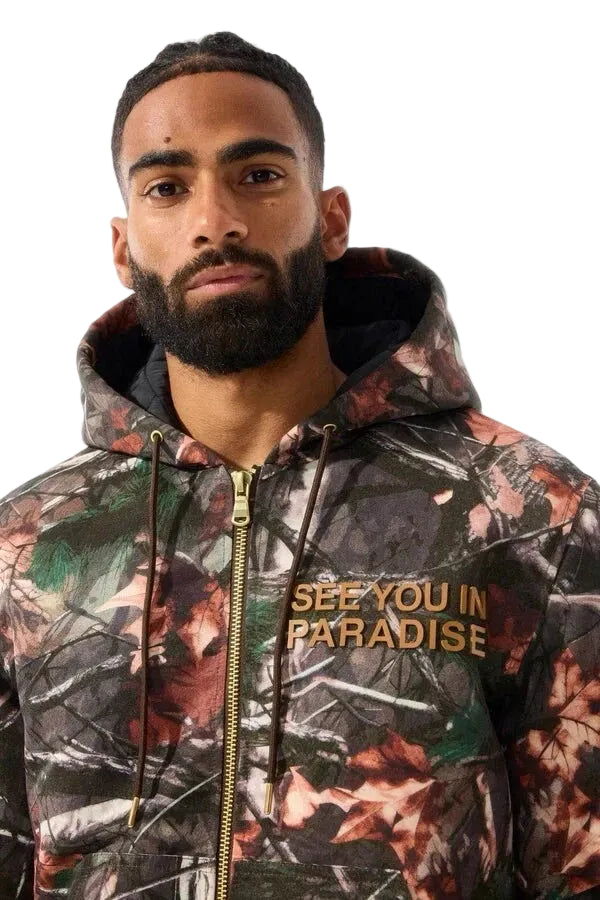 JORDAN CRAIG PARADISE HOODED WORK JACKET - CAMO