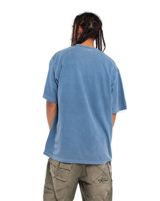 J COLE HEAVY TEE - DENIM BLUE